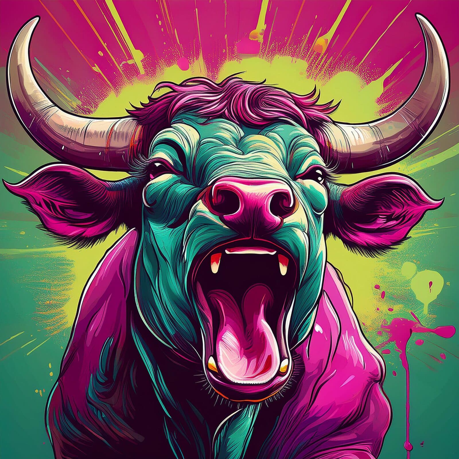 Bella Fiona — bull artwork